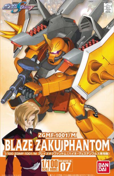 Gundam Gunpla NG 1/100 07 Heine's Blaze Zaku Phantom